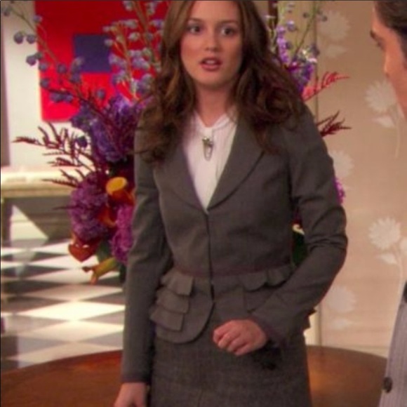 Rebecca Taylor Wool Blend Tiered Ruffle Blazer Jacket - Picture 5 of 12